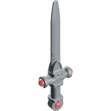 Part 68503pb01 - Minifigure, Weapon Sword, Ornate with Molded Trans-Red Jewels on Crossguard and Pommel Pattern (Sword of Gryffindor)
