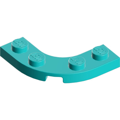 Part 68568 - Plate, Round Corner 3 x 3 with 2 x 2 Curved Cutout
