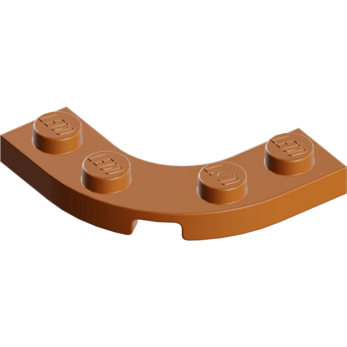Part 68568 - Plate, Round Corner 3 x 3 with 2 x 2 Curved Cutout