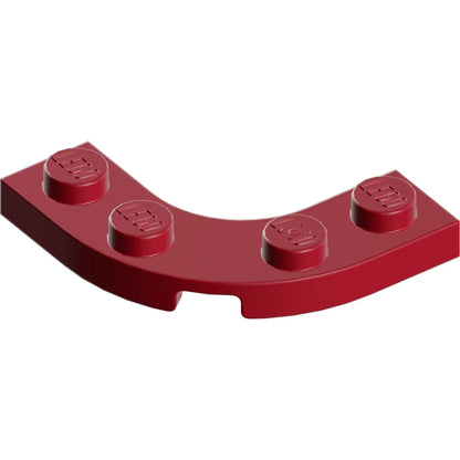 Part 68568 - Plate, Round Corner 3 x 3 with 2 x 2 Curved Cutout