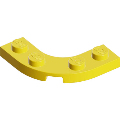 Part 68568 - Plate, Round Corner 3 x 3 with 2 x 2 Curved Cutout