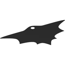 Part 68590 - Minifigure Cape Cloth, Scalloped 7 Points, Wide, Single Top Hole (Batman) - Traditional Starched Fabric