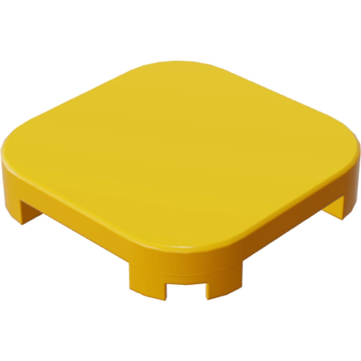 Part 68869 - Tile, Modified 4 x 4 with Rounded Corners and 4 Feet