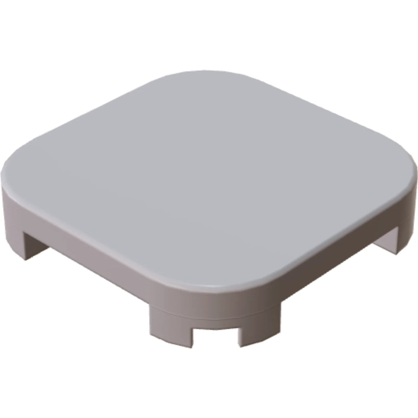 Part 68869 - Tile, Modified 4 x 4 with Rounded Corners and 4 Feet