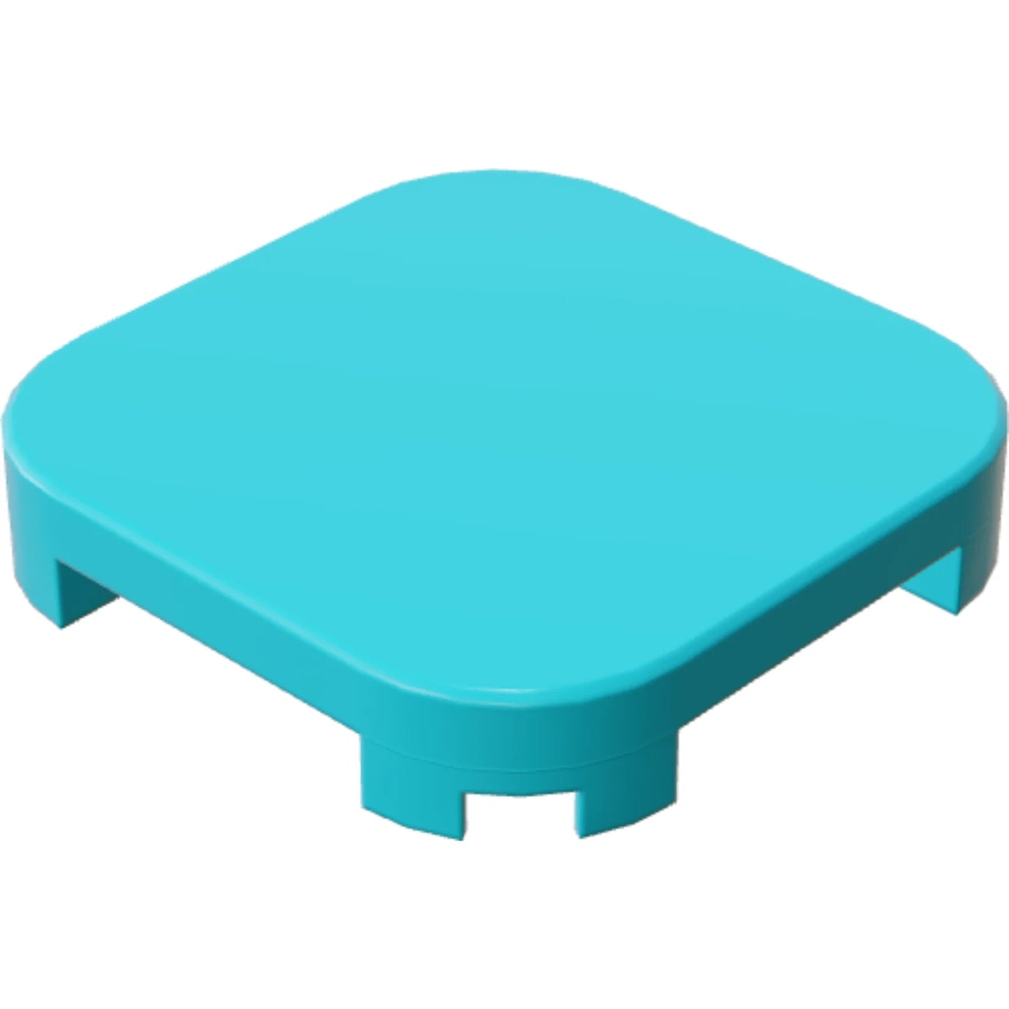 Part 68869 - Tile, Modified 4 x 4 with Rounded Corners and 4 Feet