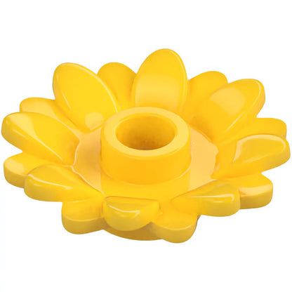 Part 6901 - Plant Flower 2 x 2 Round with 16 Petals (Sunflower) with Open Stud