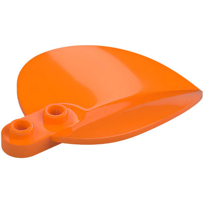 Part 7096 - Plant Plate, Round 1 x 2 with Pointed Leaf