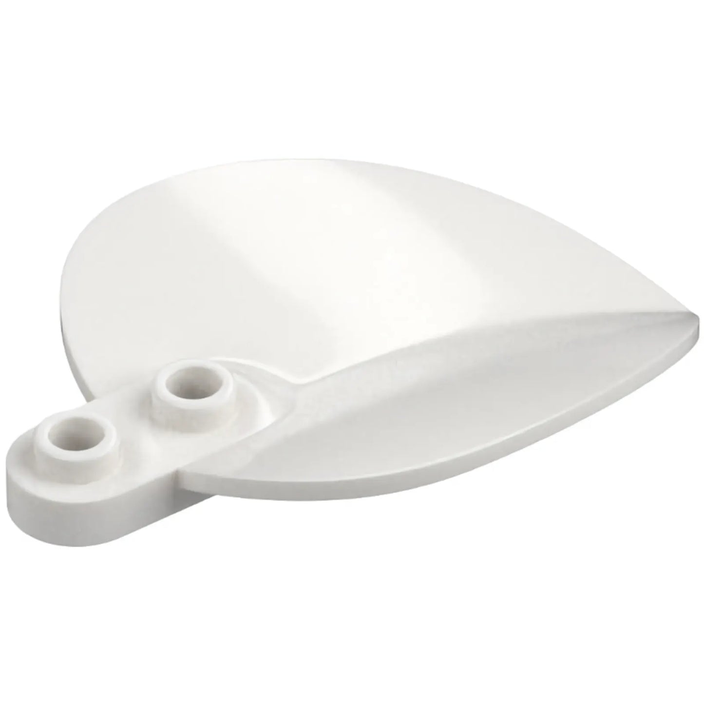 Part 7096 - Plant Plate, Round 1 x 2 with Pointed Leaf