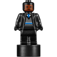 Minifig 90398pb035 - Ravenclaw Student Statuette / Trophy #3, Black Hair, Reddish Brown Face