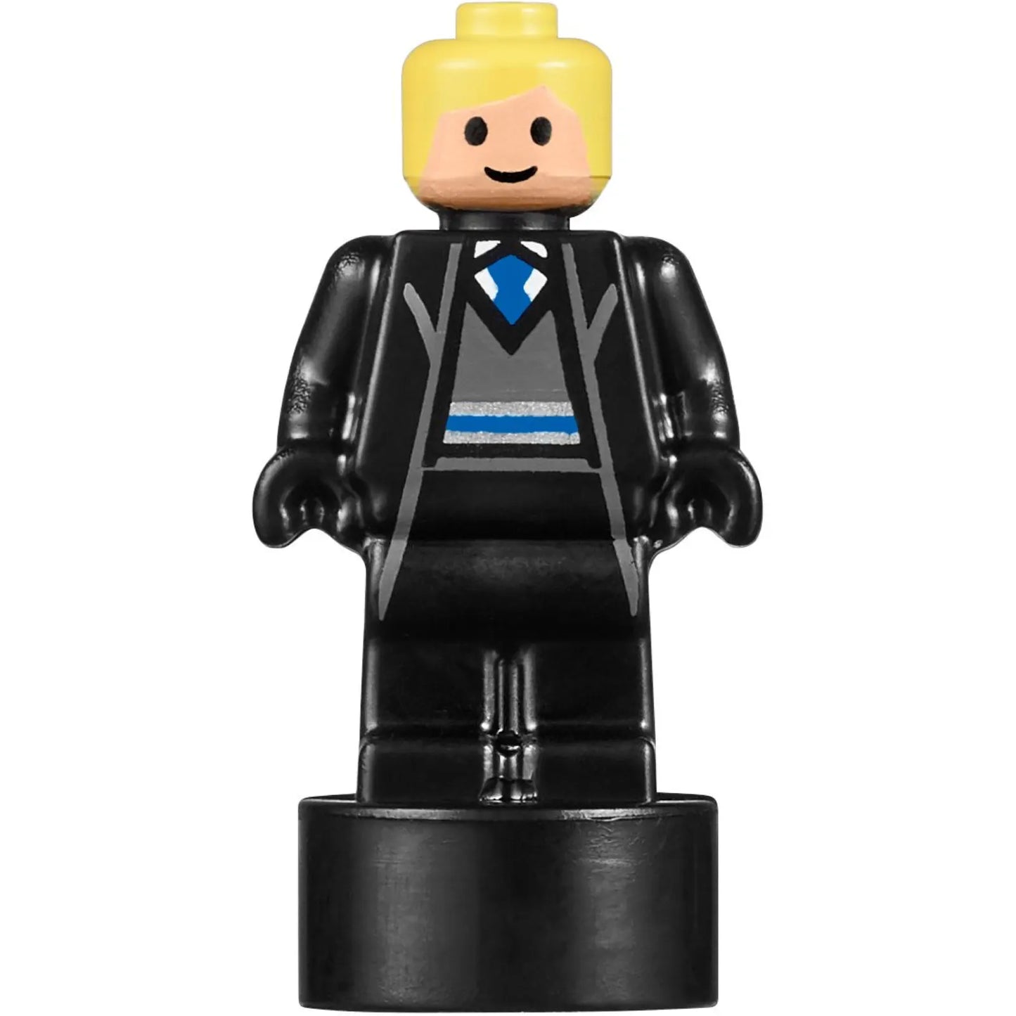 Minifig 90398pb034 - Ravenclaw Student Statuette / Trophy #2, Bright Light Yellow Hair, Light Nougat Face