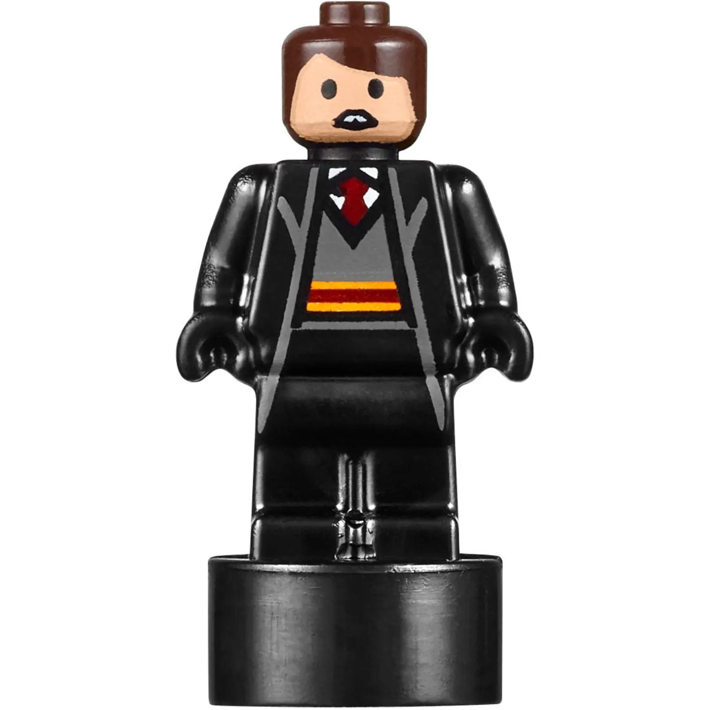 Minifig 90398pb027 - Gryffindor Student Statuette / Trophy #1, Dark Brown Hair