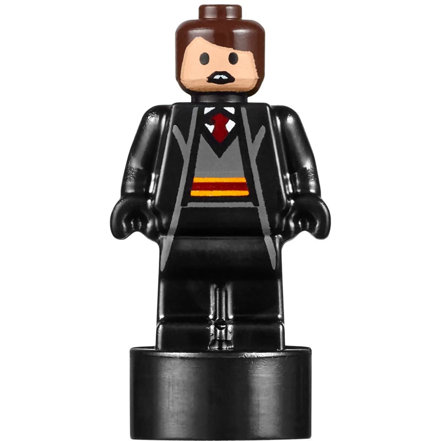 Minifig 90398pb028 - Gryffindor Student Statuette / Trophy #2, Dark Red Hair