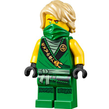Minifig njo574 - Lloyd - Legacy, Rebooted, Ninjago Logogram 'MANTER' on Torso