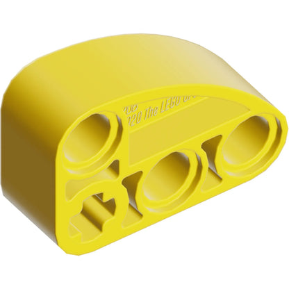 Part 71708 - Technic, Liftarm, Modified L-Shape Quarter Ellipse Thick 2 x 3