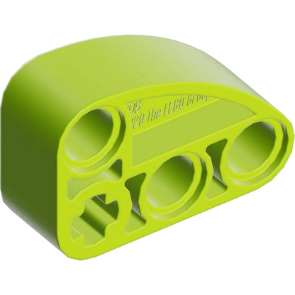 Part 71708 - Technic, Liftarm, Modified L-Shape Quarter Ellipse Thick 2 x 3