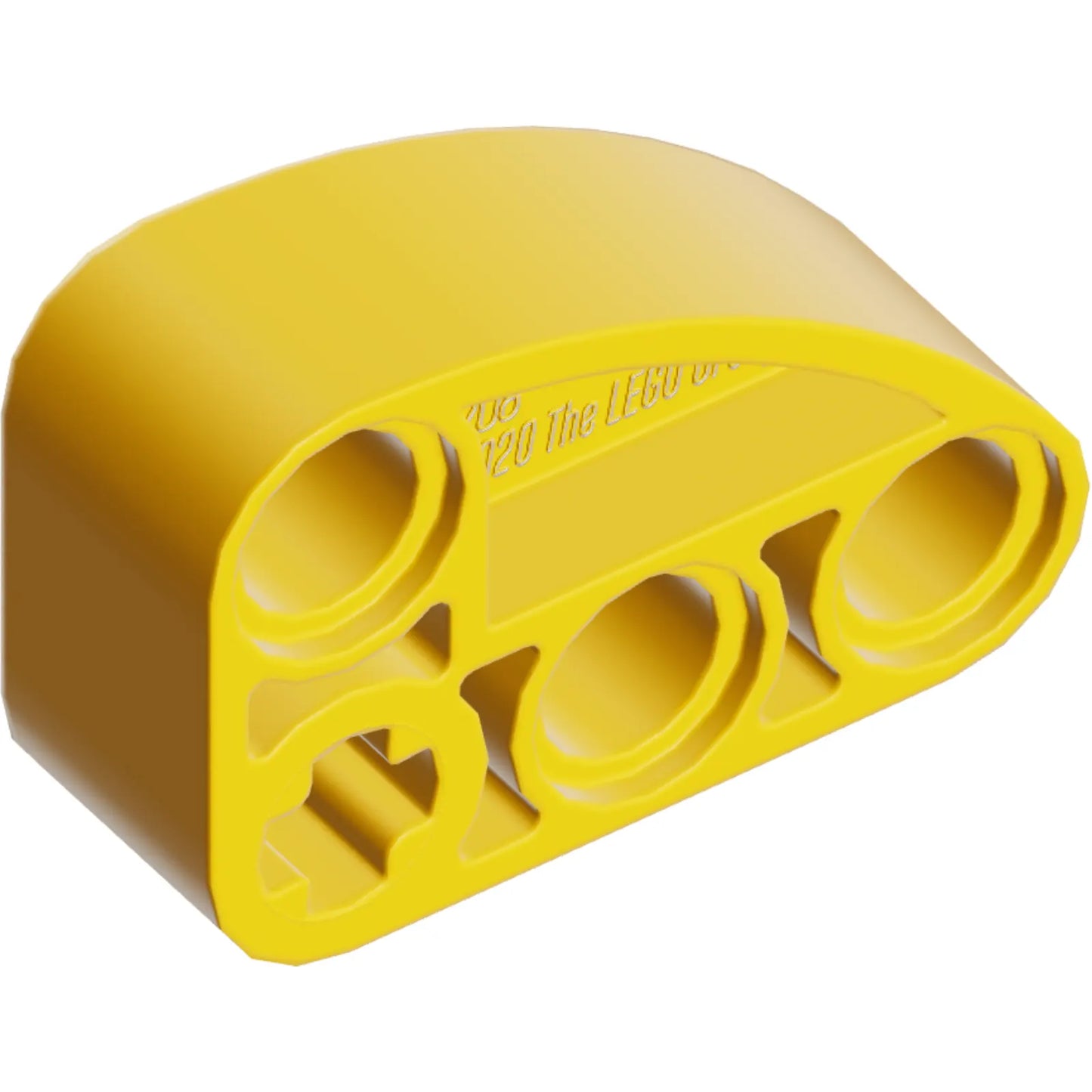 Part 71708 - Technic, Liftarm, Modified L-Shape Quarter Ellipse Thick 2 x 3