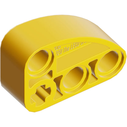 Part 71708 - Technic, Liftarm, Modified L-Shape Quarter Ellipse Thick 2 x 3