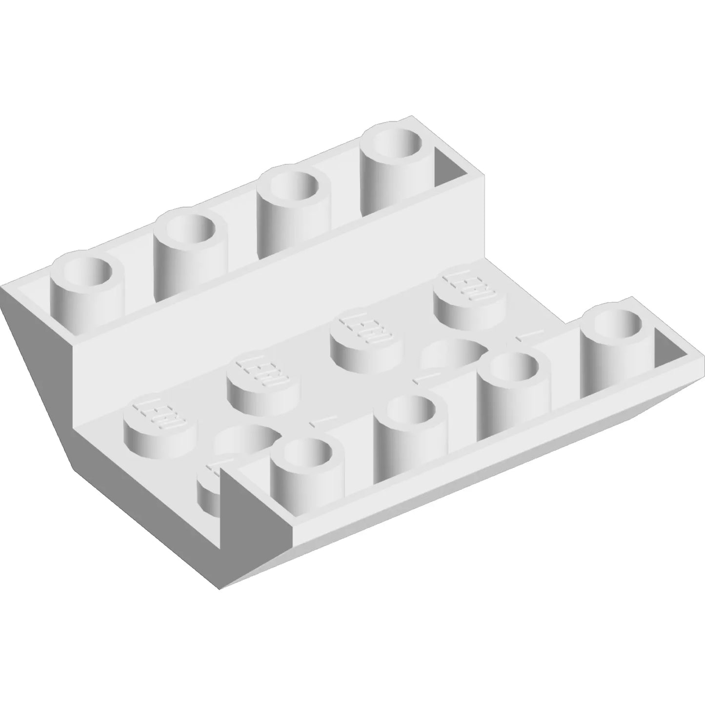 Teil 72454 - Schräge, umgekehrt 45 4 x 4 Doppelt mit 2 Löchern
