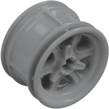 Part 7301 - Wheel 30.4mm D. x 20mm with Axle Hole, 6 Curved Spokes and Spinner Cap