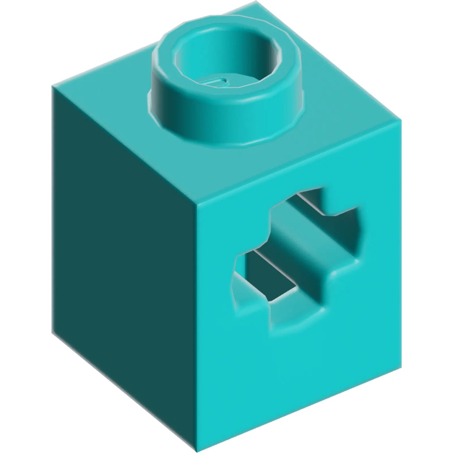 Part 73230 - Technic, Brick 1 x 1 with Axle Hole