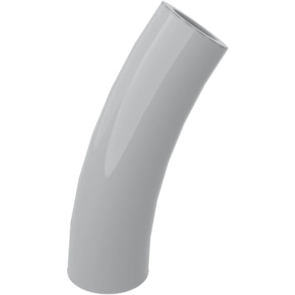 Part 7324 - Brick, Round Tube 1 x 1 d. 45 degrees Elbow Macaroni Half - Axle Hole