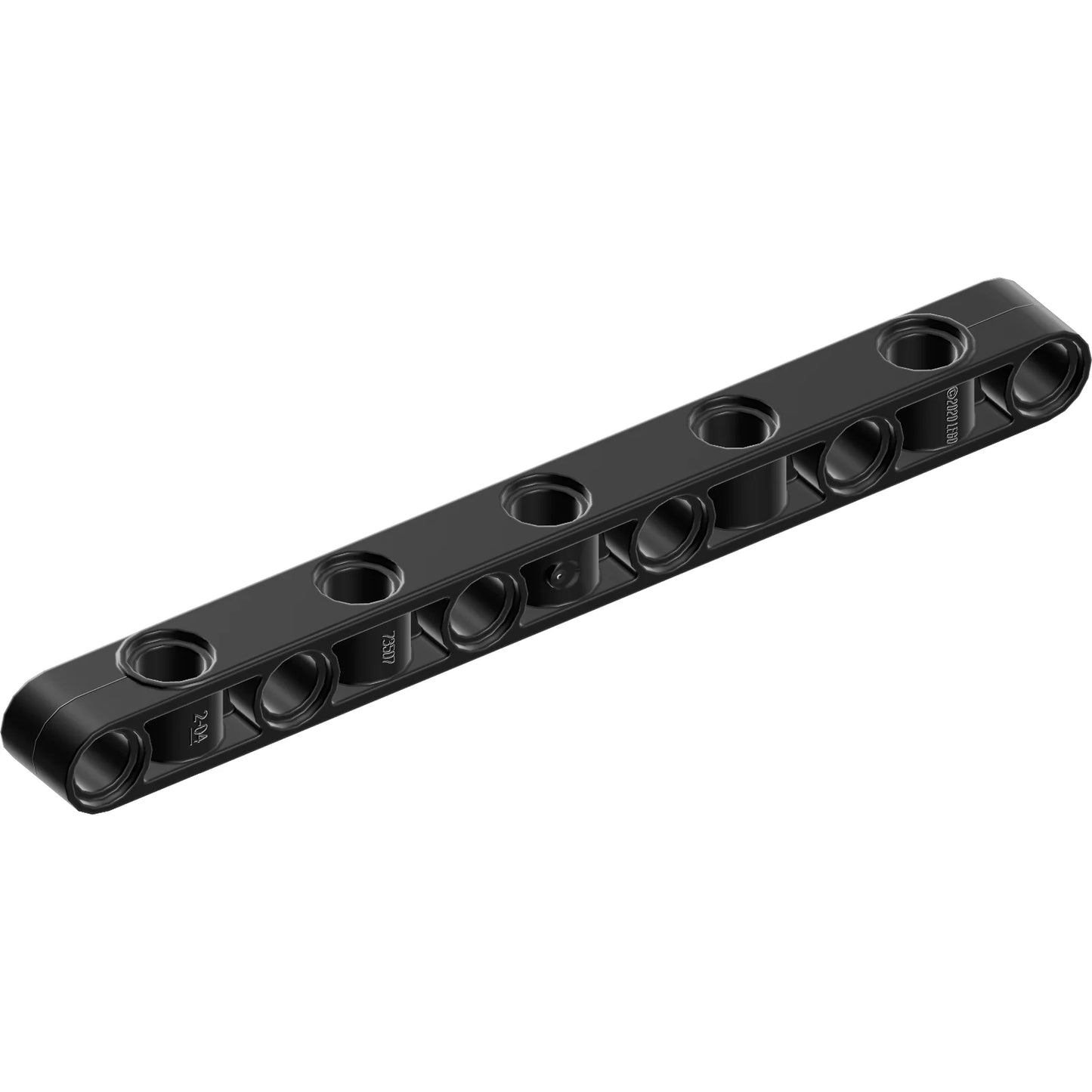 Part 73507 - Technic, Liftarm, Modified Perpendicular Holes Thick 1 x 11