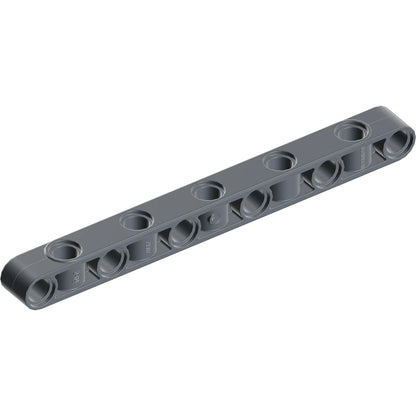 Part 73507 - Technic, Liftarm, Modified Perpendicular Holes Thick 1 x 11