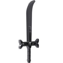 Part 7368 - Minifigure, Weapon Sword, Yoru with Ribbed Handle, Ornate Hilt and Small Pin Hole