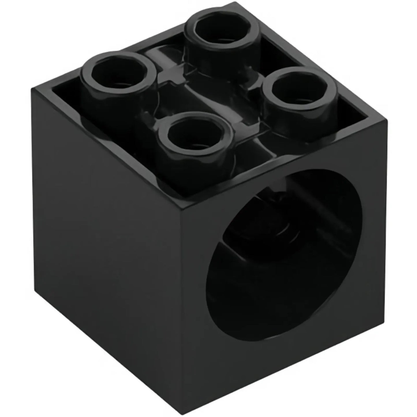 Part 73764 - Brick, Modified 2 x 2 x 1 2/3 with Hole for Gear Worm Screw 6L
