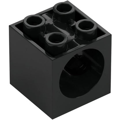 Part 73764 - Brick, Modified 2 x 2 x 1 2/3 with Hole for Gear Worm Screw 6L