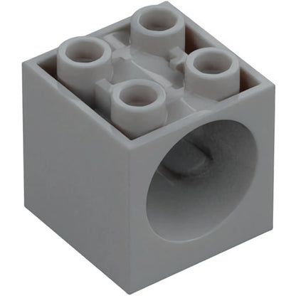 Part 73764 - Brick, Modified 2 x 2 x 1 2/3 with Hole for Gear Worm Screw 6L