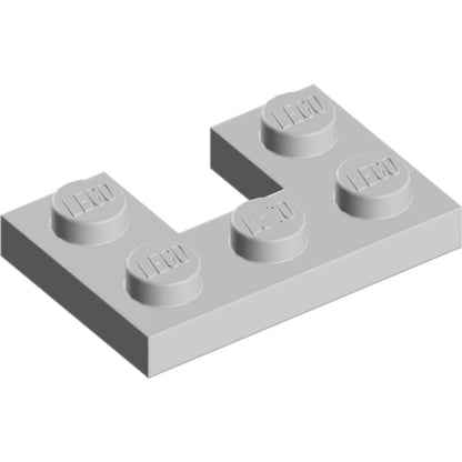 Teil 73831 - Platte, modifiziert 2 x 3 mit 1 x 1 Ausschnitt