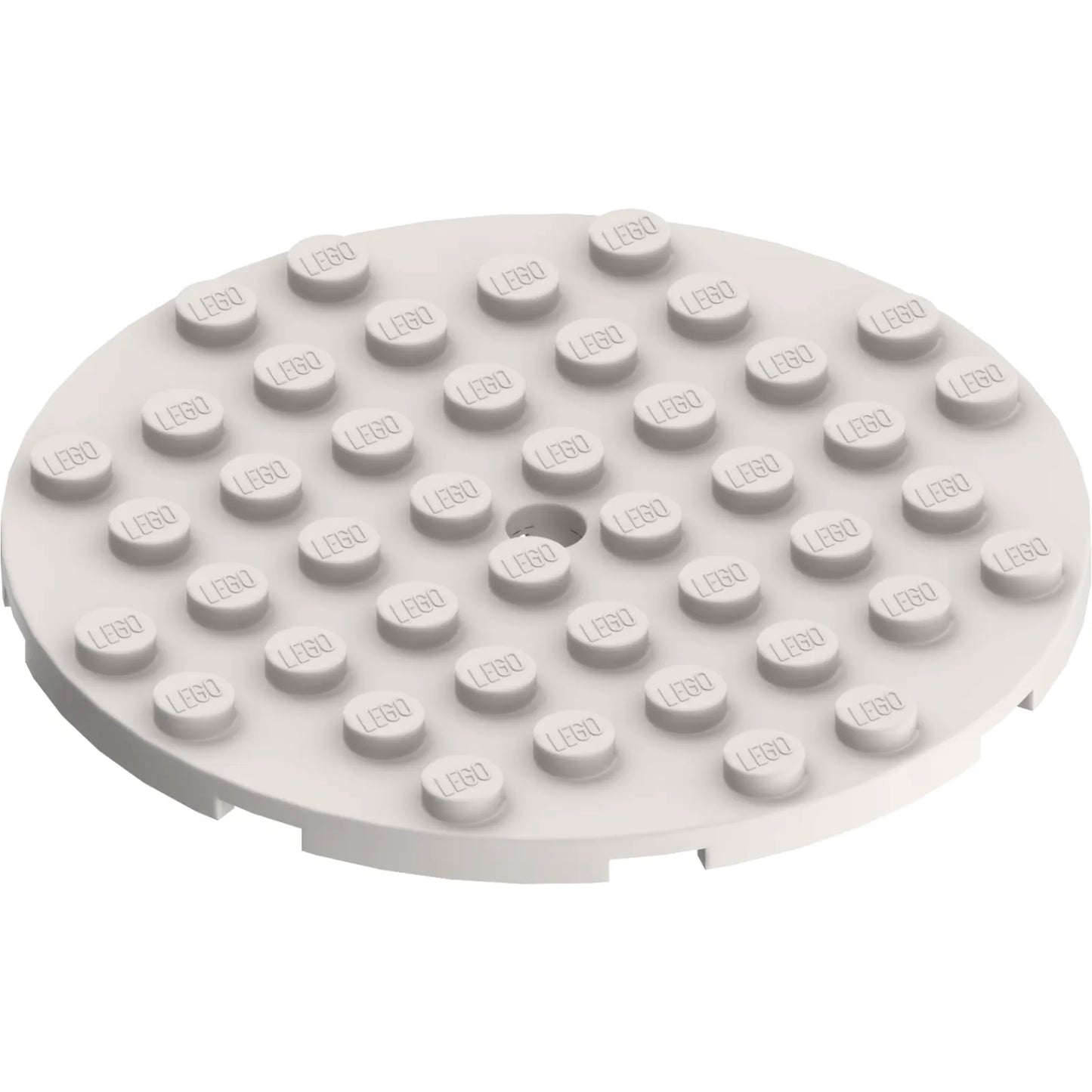 Part 74611 - Plate, Round 8 x 8 with Hole