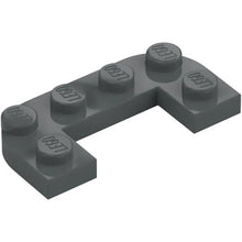 Part 7531 - Plate, Round Corner 2 x 4 Double with 1 x 2 Cutout