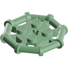 Part 75937 - Plate, Modified 2 x 2 with Bar Frame Octagonal, Reinforced, Completely Round Studs