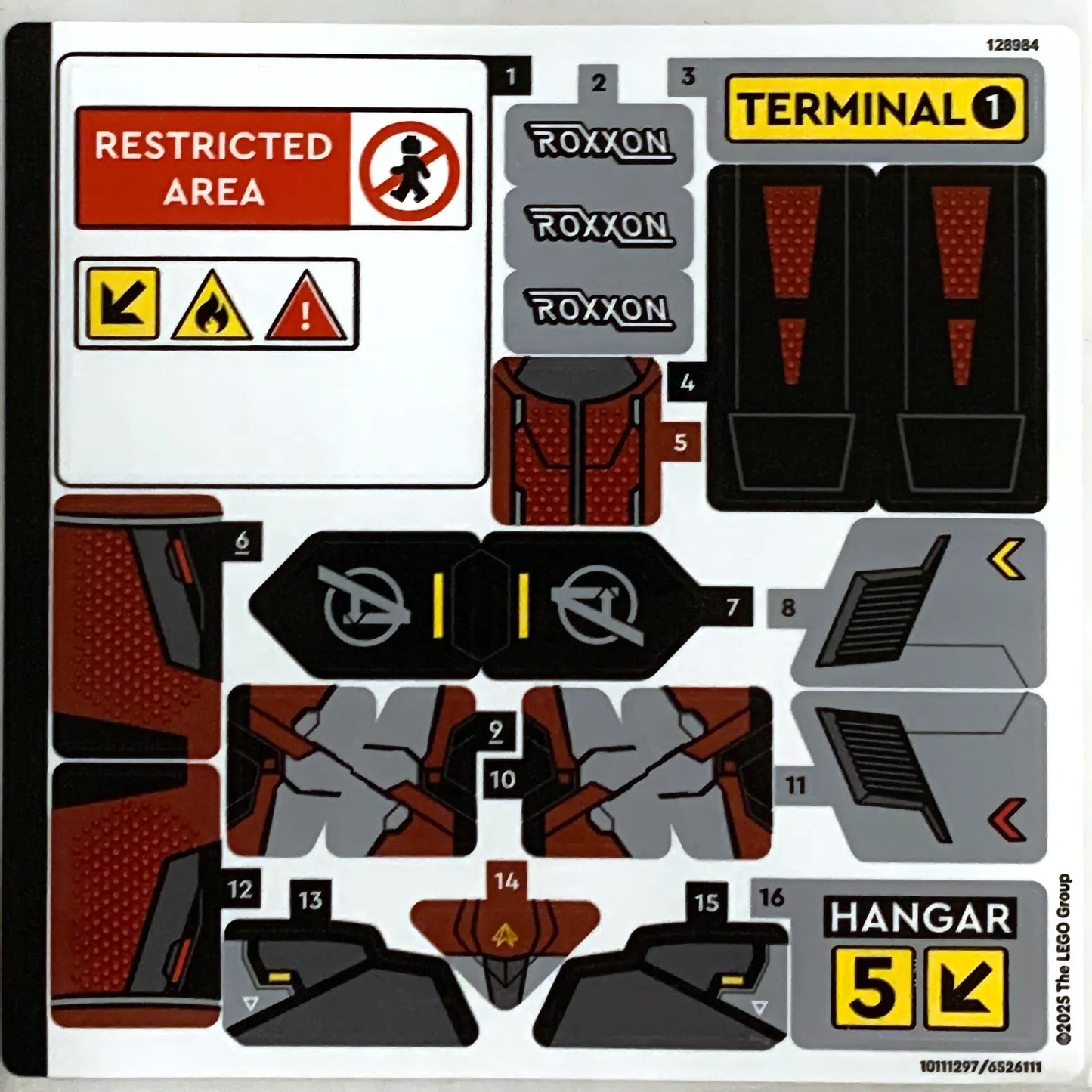 Part 76314stk01 - Sticker Sheet for Set 76314 - (10111297/6526111)