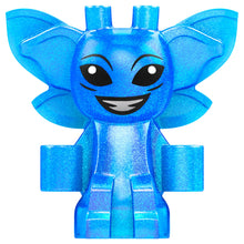 Part bb1278pb01 - Cornish Pixie with Black Eyes and Open Mouth Smile with White Teeth Pattern