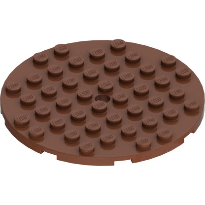 Part 74611 - Plate, Round 8 x 8 with Hole