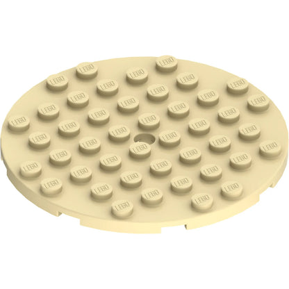 Part 74611 - Plate, Round 8 x 8 with Hole