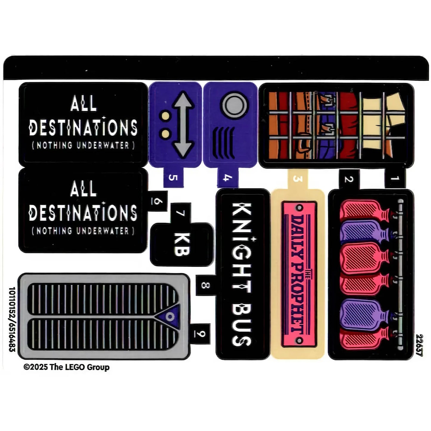 Part 76446stk01 - Sticker Sheet for Set 76446 - (10110152/6516483)