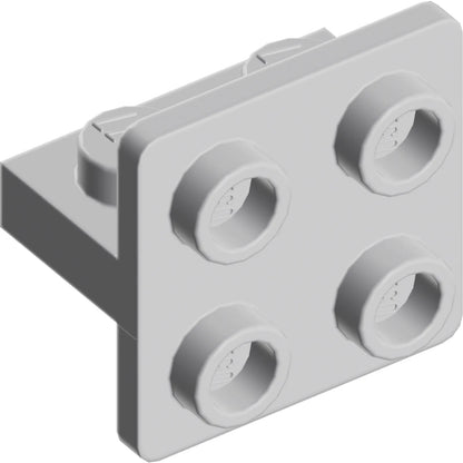 Part 7674 - Bracket 1 x 2 - 2 x 2 Centered, Inverted