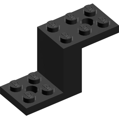 Part 76766 - Bracket 5 x 2 x 2 1/3 with 2 Holes and Bottom Stud Holder