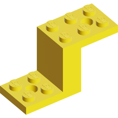 Part 76766 - Bracket 5 x 2 x 2 1/3 with 2 Holes and Bottom Stud Holder