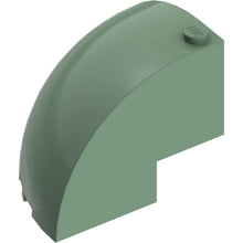 Part 76776 - Brick, Round Corner 5 x 5 x 3 1/3 Dome Top