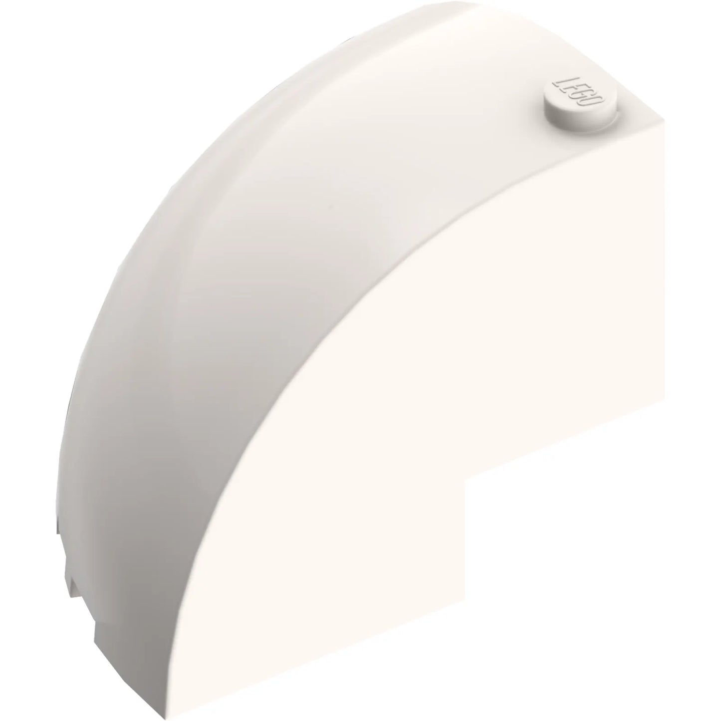 Teil 76776 - Ziegel, runde Ecke 5 x 5 x 3 1/3 Kuppeldach