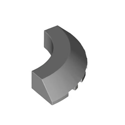 Part 76795 - Brick, Round Corner 5 x 5 with Slope 45 Edge without Studs