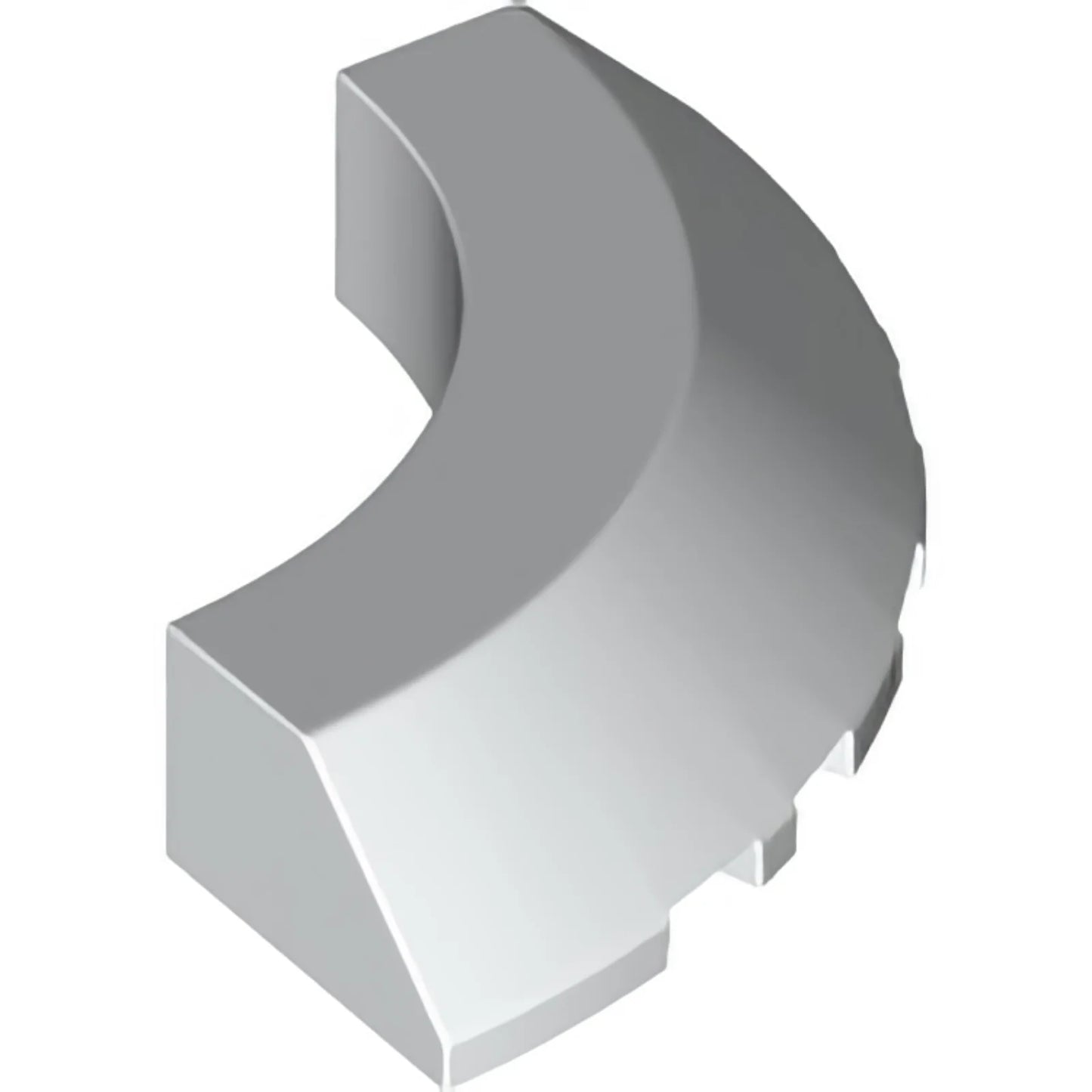 Part 76795 - Brick, Round Corner 5 x 5 with Slope 45 Edge without Studs