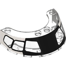 Part 76796pb01 - Windscreen 4 x 6 x 1 1/3 Round with Black Window Frame Outline Pattern