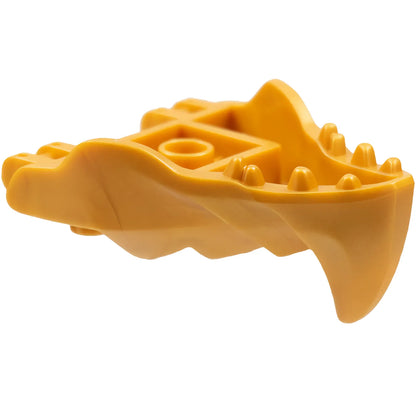 Part 76923 - Dragon Head (Ninjago) Jaw with Large Spike and 2 Bar Handles on Back
