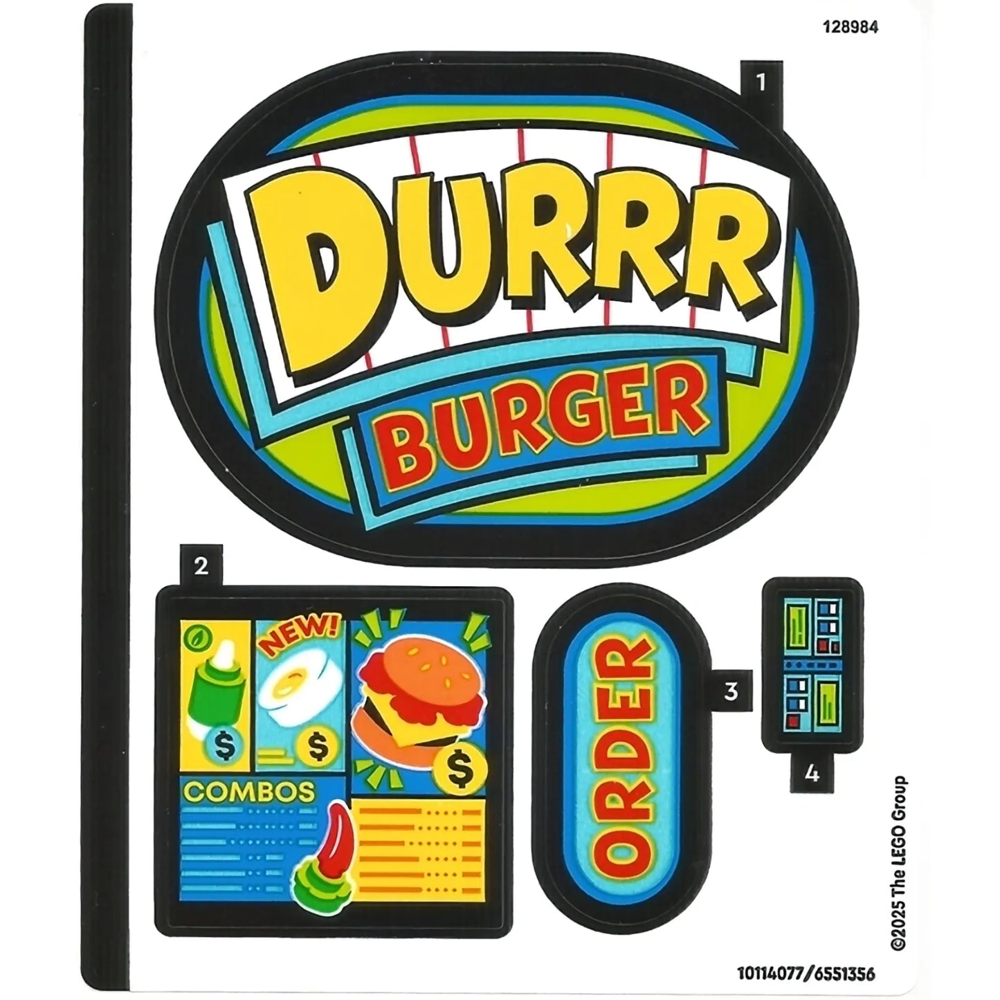 Part 77076stk01 - Sticker Sheet for Set 77076 - (10114077/6551356)